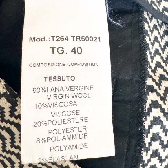 True Royal Tan and Black Print Culottes - Picture 8 of 9